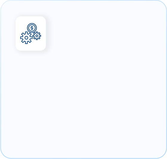 Financial process icon