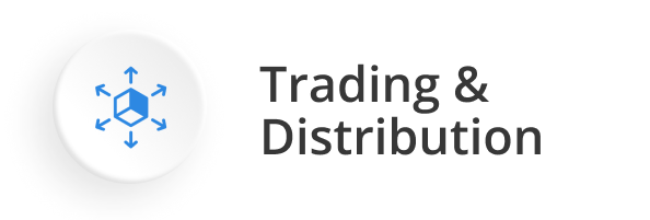 Trading & Distribution Icon