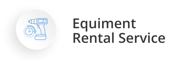 Equipment Rental Service Icon