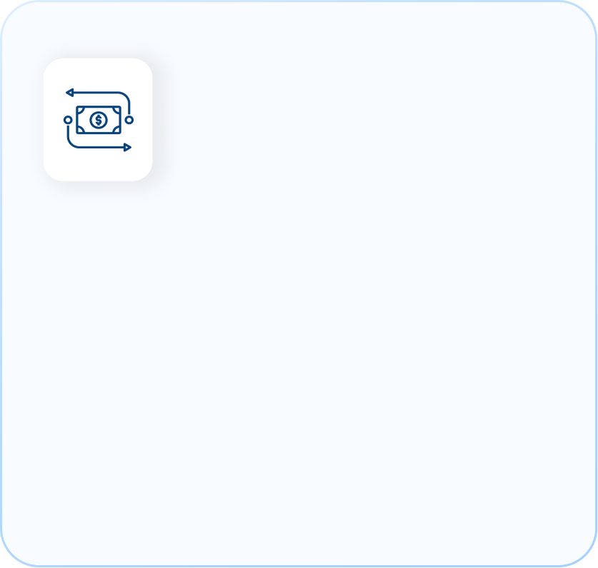 stronger cash flow liquidity icon