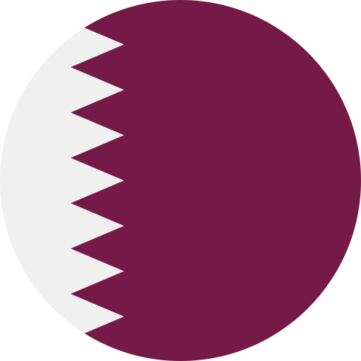Qatar Circle Flag