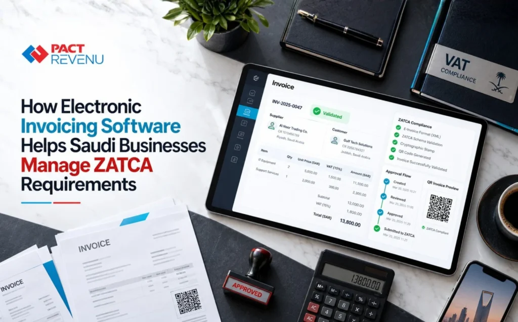 How Electronic Invoicing Software Helps Saudi Businesses Manage ZATCA Requirements